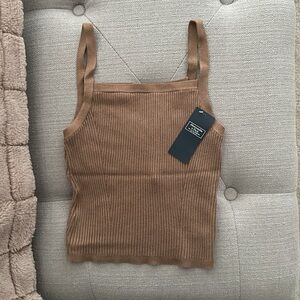 Abercrombie and Fitch cropped ribbed tank